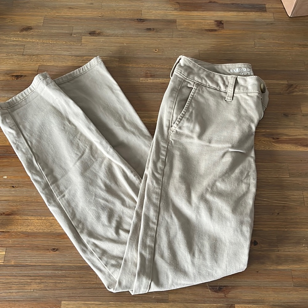 American Eagle stretch khaki  skinny jeans